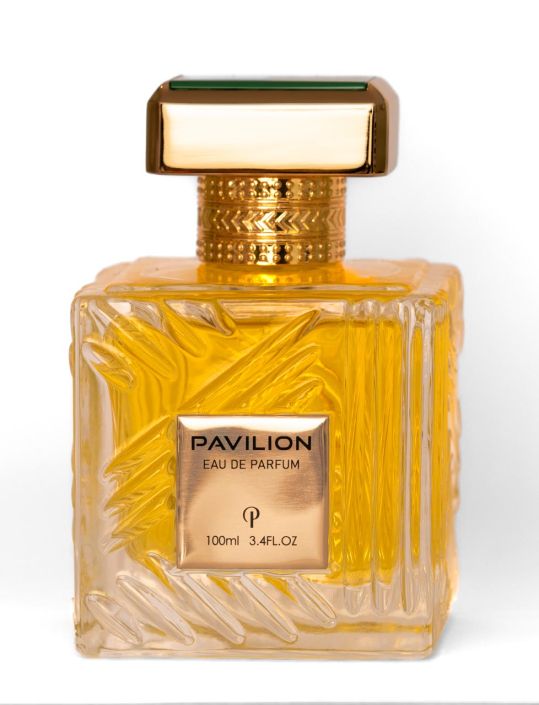 Golden Pavilion perfume bottle